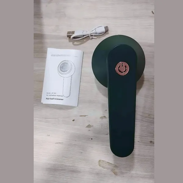 Green_Rechargeable_Electric_Fabric_Lint_Remover_Abs_Plastic,_Stainless_Steel
